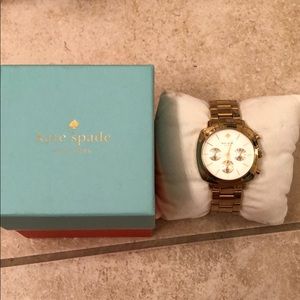 Gold Kate Spade watch